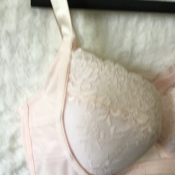 BodiBra Pink Lace Support & Shaping Bra - Picture 3 of 12